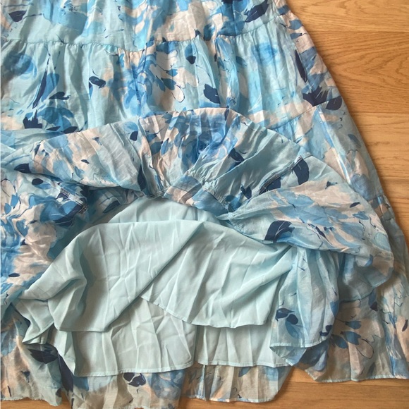 Abercrombie & Fitch Blue Floral Maxi Dress, size S - Picture 12 of 14